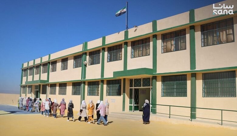 وزارة التربية السورية ترمم 908 مدارس وتتابع العمل بـ1017 أخرى 1 وزارة التربية السورية ترمم 908 مدارس وتتابع العمل بـ1017 أخرى