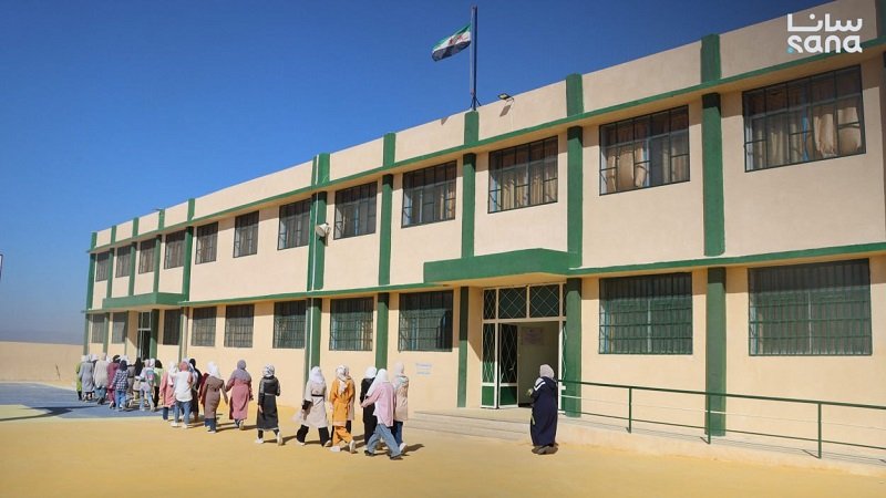 وزارة التربية السورية ترمم 908 مدارس وتتابع العمل بـ1017 أخرى 14 وزارة التربية السورية ترمم 908 مدارس وتتابع العمل بـ1017 أخرى