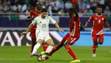 كأس العرب: الجزائر بعشرة لاعبين تتعادل مع السودان 15 1293373