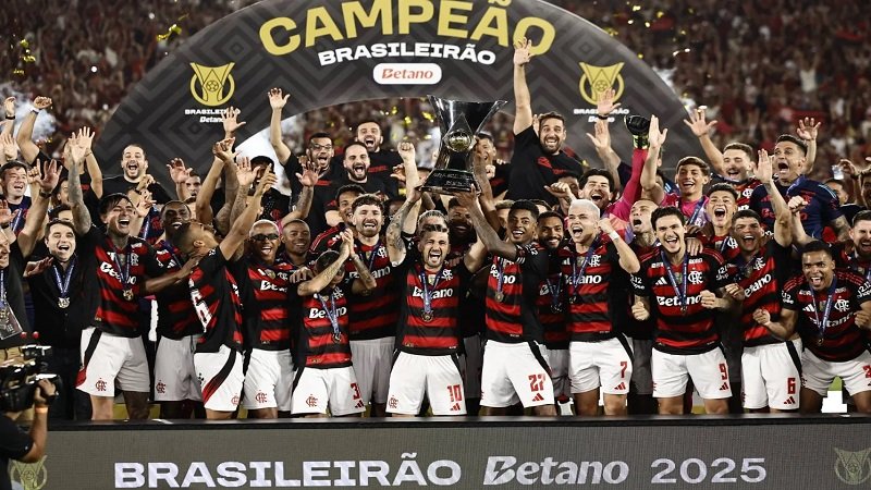 بعد لقب ليبرتادوريس... فلامنغو يُتوج بطلاً للدوري البرازيلي 2 1294276