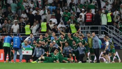 الشرع يهنئ المنتخب السوري بعد التأهل إلى ربع نهائي كأس العرب 15 الشرع يهنئ المنتخب السوري بعد التأهل إلى ربع نهائي كأس العرب