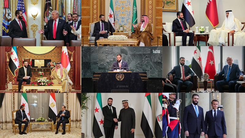 الشرع يرسم ملامح سوريا الجديدة عبر 21 زيارة خارجية 2 3 860x482 1