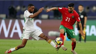 منتخب المغرب يهزم جزر القمر بثلاثية في كأس العرب