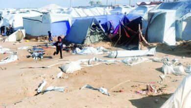 غزة تحت وطأة البرد والخروقات الإسرائيلية