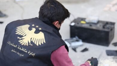 تفكيك شبكة متخصصة في ترويج وتهريب المخدرات بريف دمشق