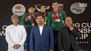 14 ميدالية للرباع السوري محمد الكاتب ببطولات العرب وغرب آسيا وكأس قطر