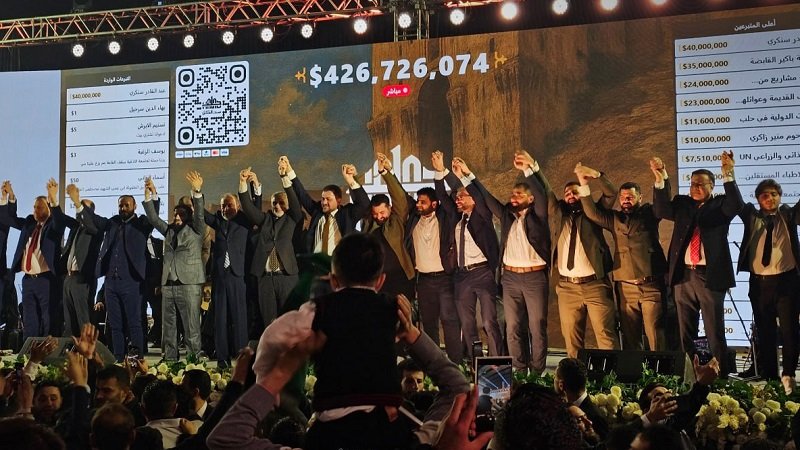 تبرعات حملة "حلب ست الكل" تتجاوز 426 مليون دولار