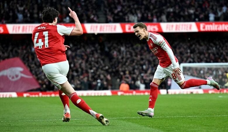 آرسنال يفوز على برايتون ويتصدر الدوري الإنكليزي
