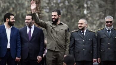 الرئيس الشرع يحضر العرض العسكري الخاص بذكرى التحرير 12 الرئيس الشرع يحضر العرض العسكري الخاص بذكرى التحرير