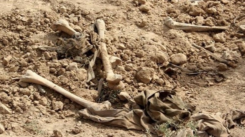 العثور على مقبرة جماعية في ريف حلب الشرقي 2 mass grave