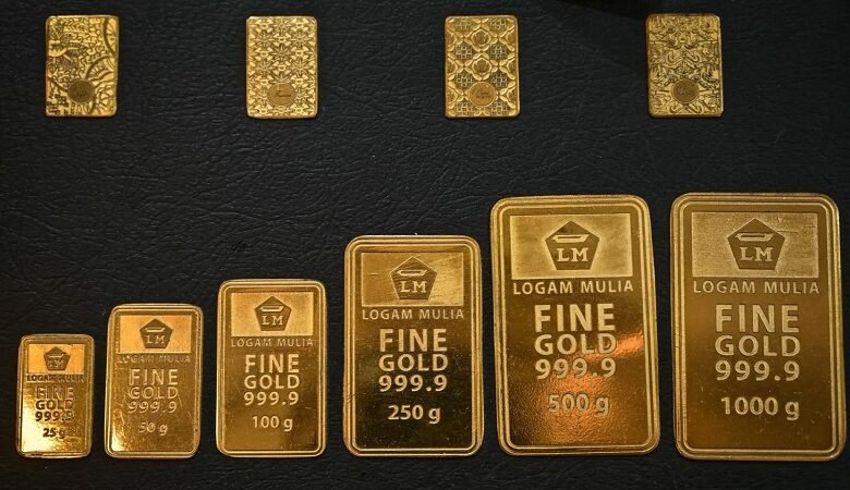 الذهب يتراجع مع انحسار التوترات الجيوسياسية