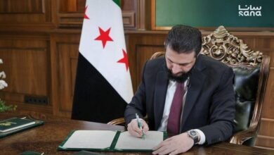 الشرع يصدر مرسوماً يضمن حقوق الأكراد في سوريا 13 الشرع يصدر مرسوماً يضمن حقوق الأكراد في سوريا