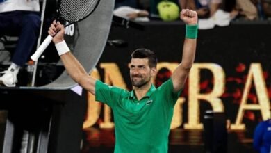 ديوكوفيتش يحصد فوزه رقم 400 في البطولات الكبرى