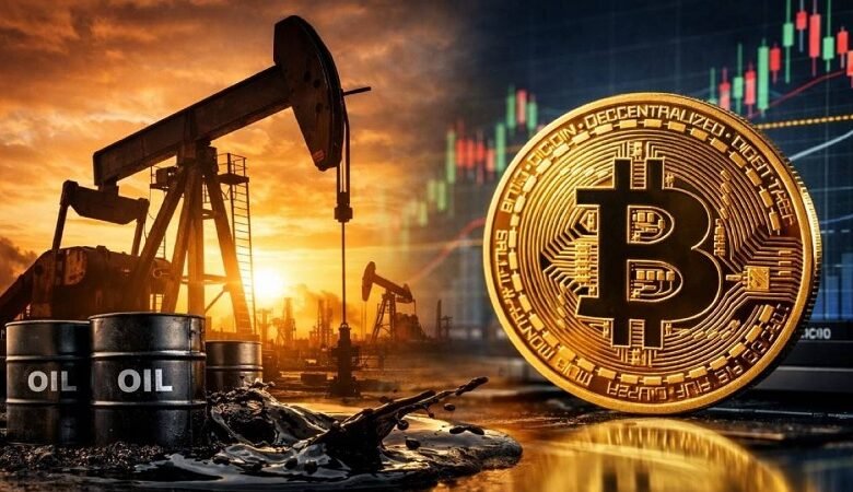 كيف تشكل أسعار النفط المرتفعة خطراً على البيتكوين؟