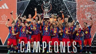 برشلونة يحرز لقب كأس السوبر الإسباني