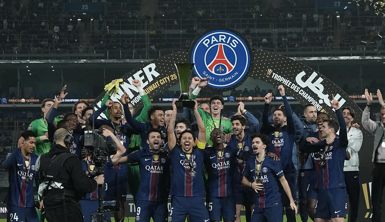 باريس سان جيرمان يحرز لقب كأس الأبطال الفرنسية