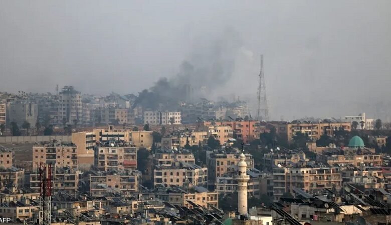 قسد تقصف مواقع مدنية وأمنية في حلب بمسيّرات إيرانية