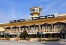استمرار إغلاق مطار حلب الدولي حتى إشعار آخر
