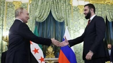 بوتين والشرع يجريان مباحثات في موسكو غداً الأربعاء