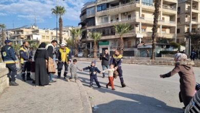 افتتاح ممر إنساني لتأمين الخروج من حي الشيخ مقصود بحلب 15 Syrian Army A humanitarian corridor will be opened until 6 PM for people to leave the Sheikh Maqsoud neighborhood rhej1x8465ap0ezpdlokag2vp2eshc0i7sw0h3ctho