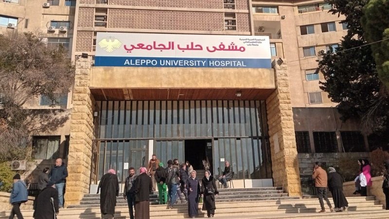 بعد سنوات الإهمال.. محاولات لإنقاذ المستشفى الجامعي في حلب 14 بعد سنوات الإهمال.. محاولات لإنقاذ المستشفى الجامعي في حلب