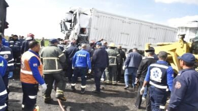 مصرع 18 شخصاً في حادث تصادم مروّع في مصر