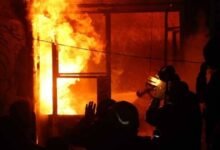 مقتل وإصابة 15 شخصاً جراء حريق في مدينة حمص