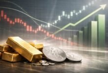 السيولة تقود التصحيح التاريخي للذهب والفضة.. وتتلاعب بالأسهم