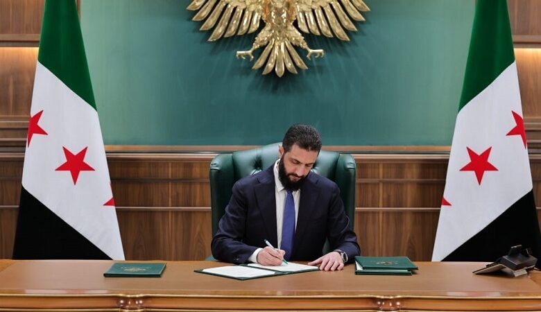 الشرع: 10.5 مليار دولار موازنة سوريا عام 2026