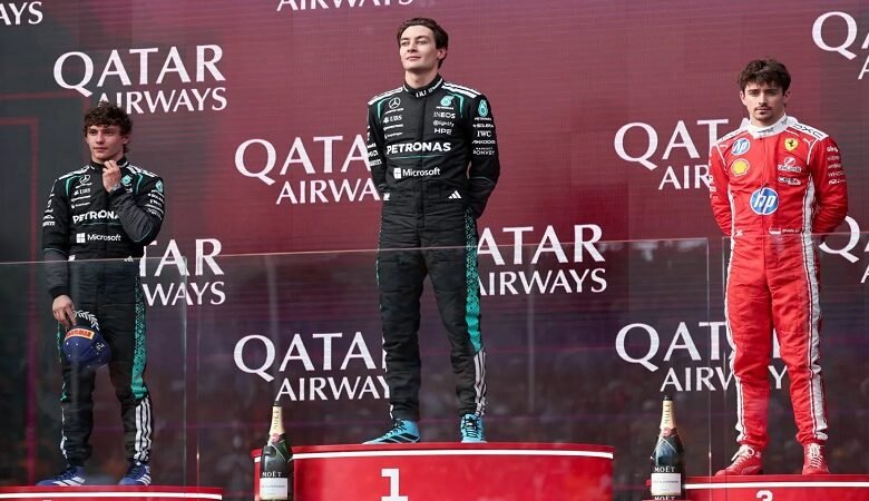 راسل ومرسيدس يهيمنان على سباق أستراليا لفورمولا 1 1 راسل ومرسيدس يهيمنان على سباق أستراليا لفورمولا 1