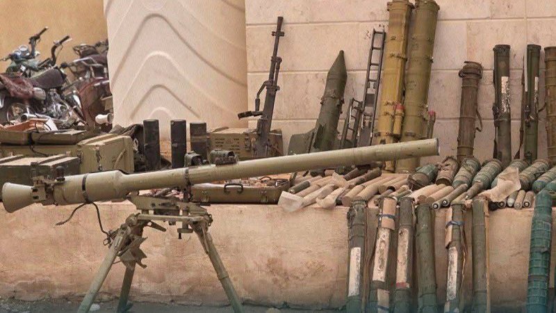 ضبط مستودع ضخم للسلاح على الحدود السورية مع العراق 2 1441712