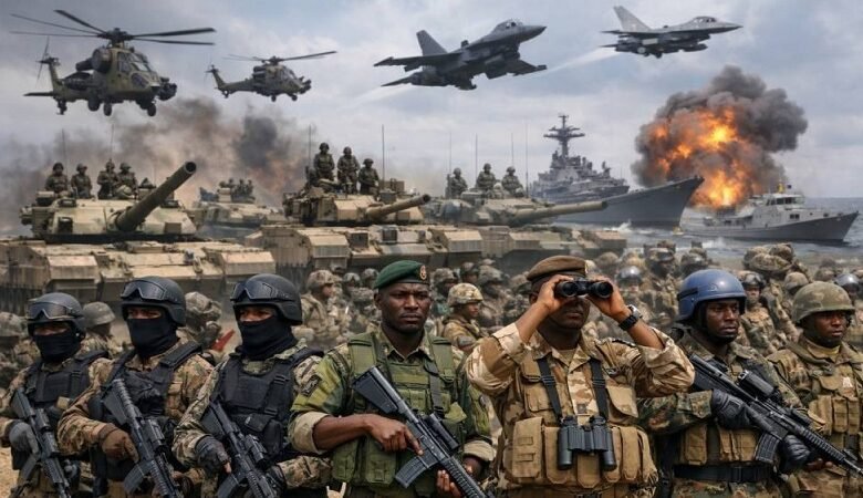 من يتصدر قائمة أقوى 10 جيوش في أفريقيا؟ 1 من يتصدر قائمة أقوى 10 جيوش في أفريقيا؟