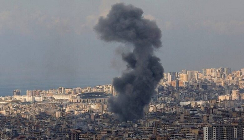 مقتل 8 أشخاص بغارة إسرائيلية على بيروت 1 مقتل 8 أشخاص بغارة إسرائيلية على بيروت