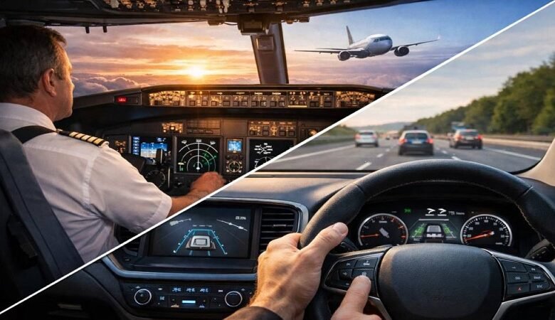 ما الفرق بين الطيار الآلي للطائرات ومثبت السرعة في السيارات؟