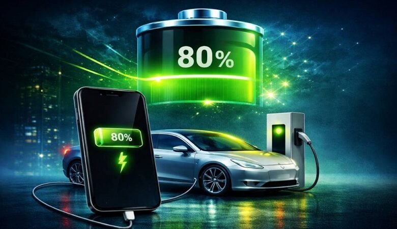 لماذا يستغرق شحن آخر 20٪ من البطارية وقتاً أطول؟ 1 لماذا يستغرق شحن آخر 20٪ من البطارية وقتاً أطول؟