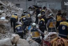 انهيار مبنى سكني في حيّ الأشرفية بحلب وبحث عن ناجين 17 انهيار مبنى سكني في حيّ الأشرفية بحلب وبحث عن ناجين