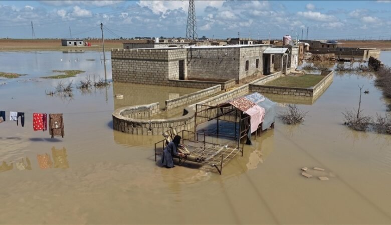الفيضانات تغمر نحو 400 منزل في الحسكة