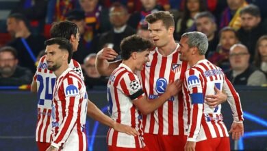 أبطال أوروبا: أتلتيكو يصعق برشلونة في الكامب نو 15 أبطال أوروبا: أتلتيكو يصعق برشلونة في الكامب نو