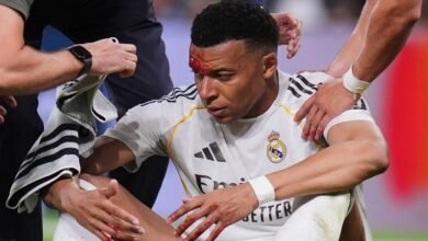«آلام الغُرَز» تغيِّب مبابي عن تدريبات ريال مدريد