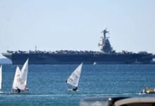 حاملة الطائرات «فورد» تسجل أطول فترة انتشار منذ حرب فيتنام
