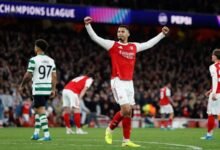 تأهل غير مقنع لآرسنال إلى نصف نهائي دوري أبطال أوروبا