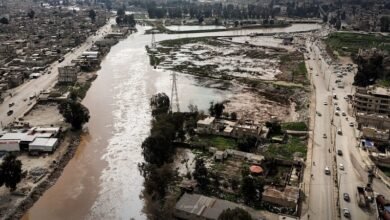 مصرع طفل وإصابة 12 شخصاً جراء سيول في سوريا