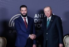 الرئيس التركي يلتقي نظيره السوري في أنطاليا