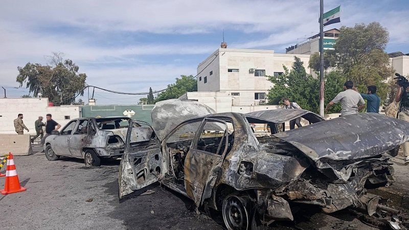 مقتل جندي وإصابة 23 بتفجير سيارة مفخخة في دمشق 2 1550284