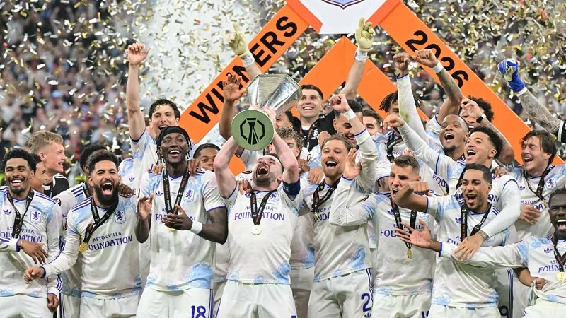 أستون فيلا الإنكليزي يتوّج بطلاً للدوري الأوروبي 3 1552919