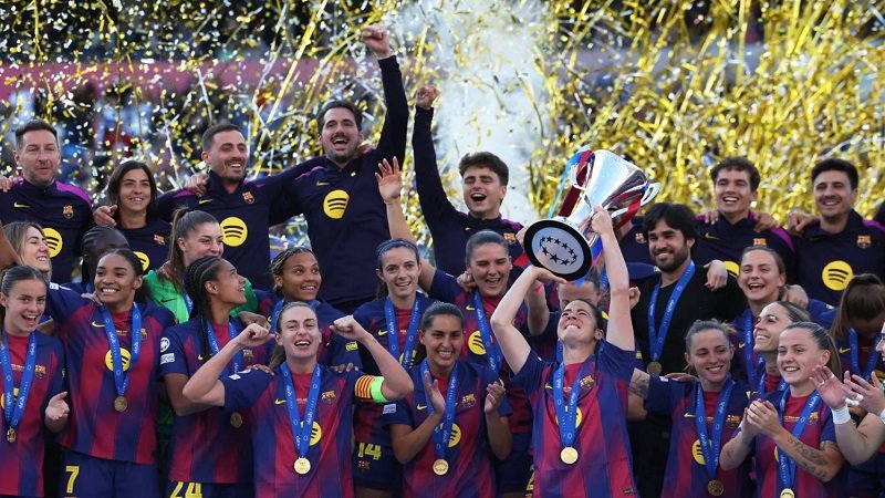 سيدات برشلونة يخطفن كأس أبطال أوروبا 2 1558223