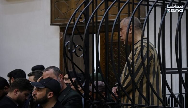 محكمة الجنايات بدمشق تعقد جلسة جديدة لمحاكمة عاطف نجيب ‏‏ ‏