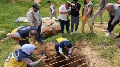 العثور على مقبرة جماعية تعود لمجزرة 2013 في ريف حلب الجنوبي