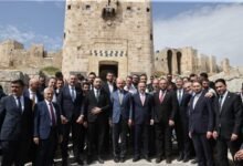 وفد تركي يجري جولة في محافظة حلب السورية