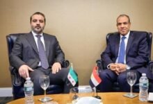 الشيباني يجري مباحثات مع نظيره المصري في أول زيارة للقاهرة